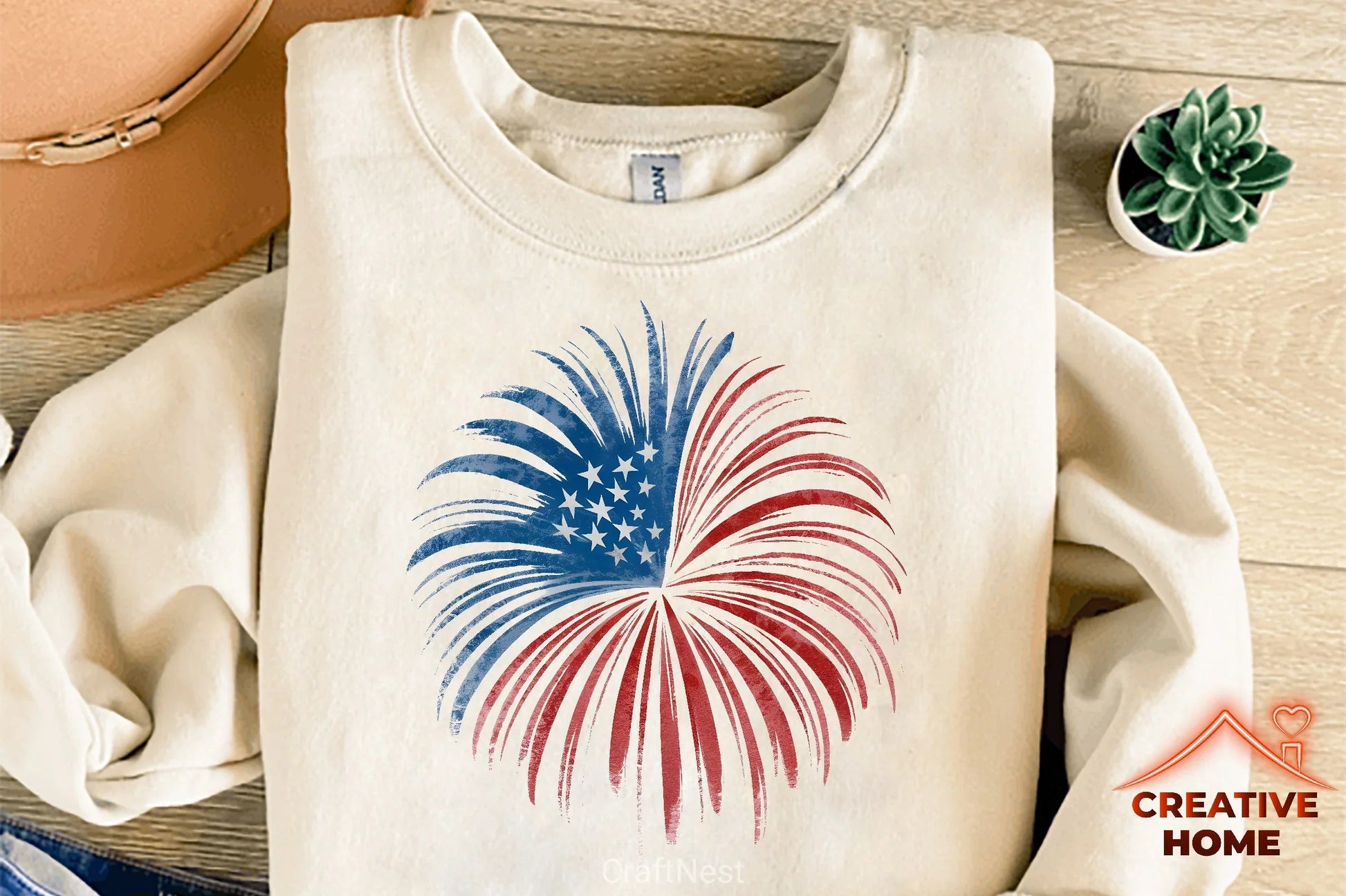 Happy 4th of July Fireworks Clipart Bundle - CraftNest - Digital Crafting and Art