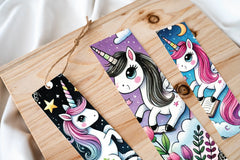 Whimsical Unicorn Bookmark Journal - CraftNest - Digital Crafting and Art