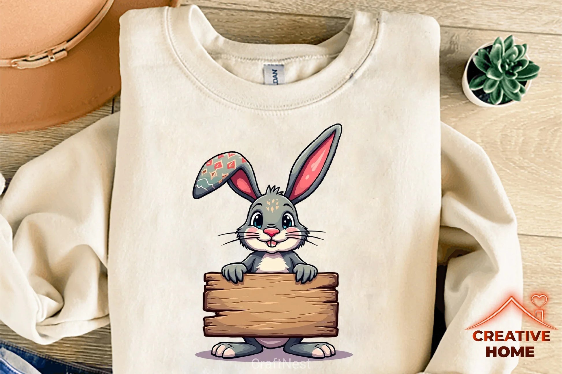 Boho Easter Clipart Bundle 3 - CraftNest - Digital Crafting and Art