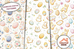 Easter Colorful Eggs Clipart Bundle - CraftNest - Digital Crafting and Art