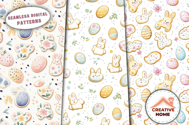 Easter Colorful Eggs Clipart Bundle - CraftNest - Digital Crafting and Art