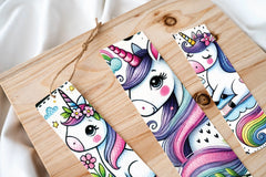 Playful Unicorn Bookmark Journal - CraftNest - Digital Crafting and Art