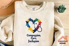 Down Syndrome & Autism Nurse Support Clipart Bundle 2 - CraftNest - Digital Crafting and Art