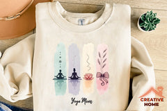 Yoga Mom Clipart Bundle - CraftNest - Digital Crafting and Art