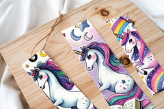 Unicorn Bookmark Junk Journal 2 - CraftNest - Digital Crafting and Art
