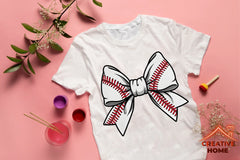 Baseball Stitch Bow Clipart Bundle - CraftNest - Digital Crafting and Art