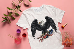 Gothic Eagle Flag Clipart Bundle - CraftNest - Digital Crafting and Art