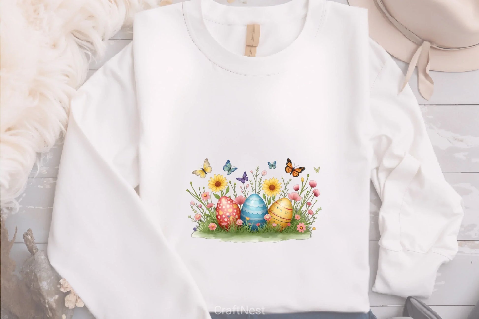 Easter Springtime Scene Clipart Bundle - CraftNest - Digital Crafting and Art