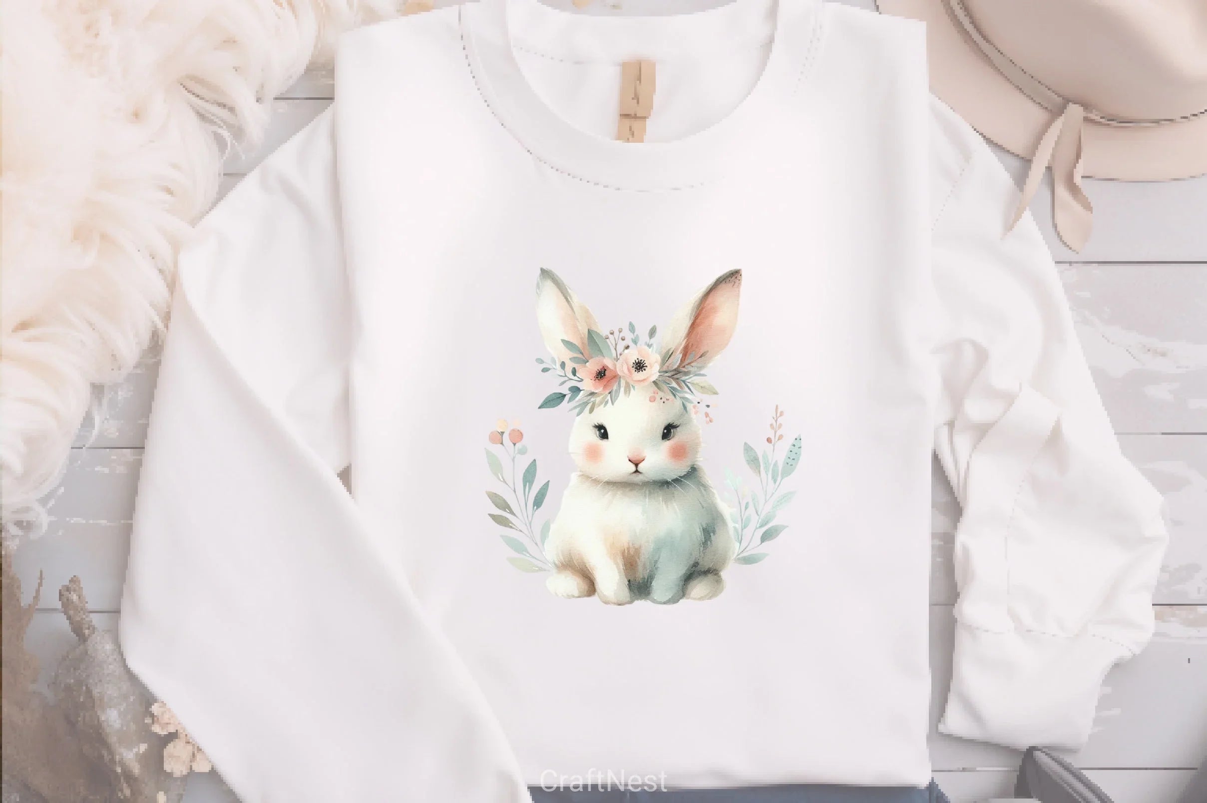 Boho Easter Clipart Bundle 4 - CraftNest - Digital Crafting and Art