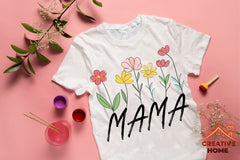 Mom Hand Lettered SVG Bundle - CraftNest - Digital Crafting and Art