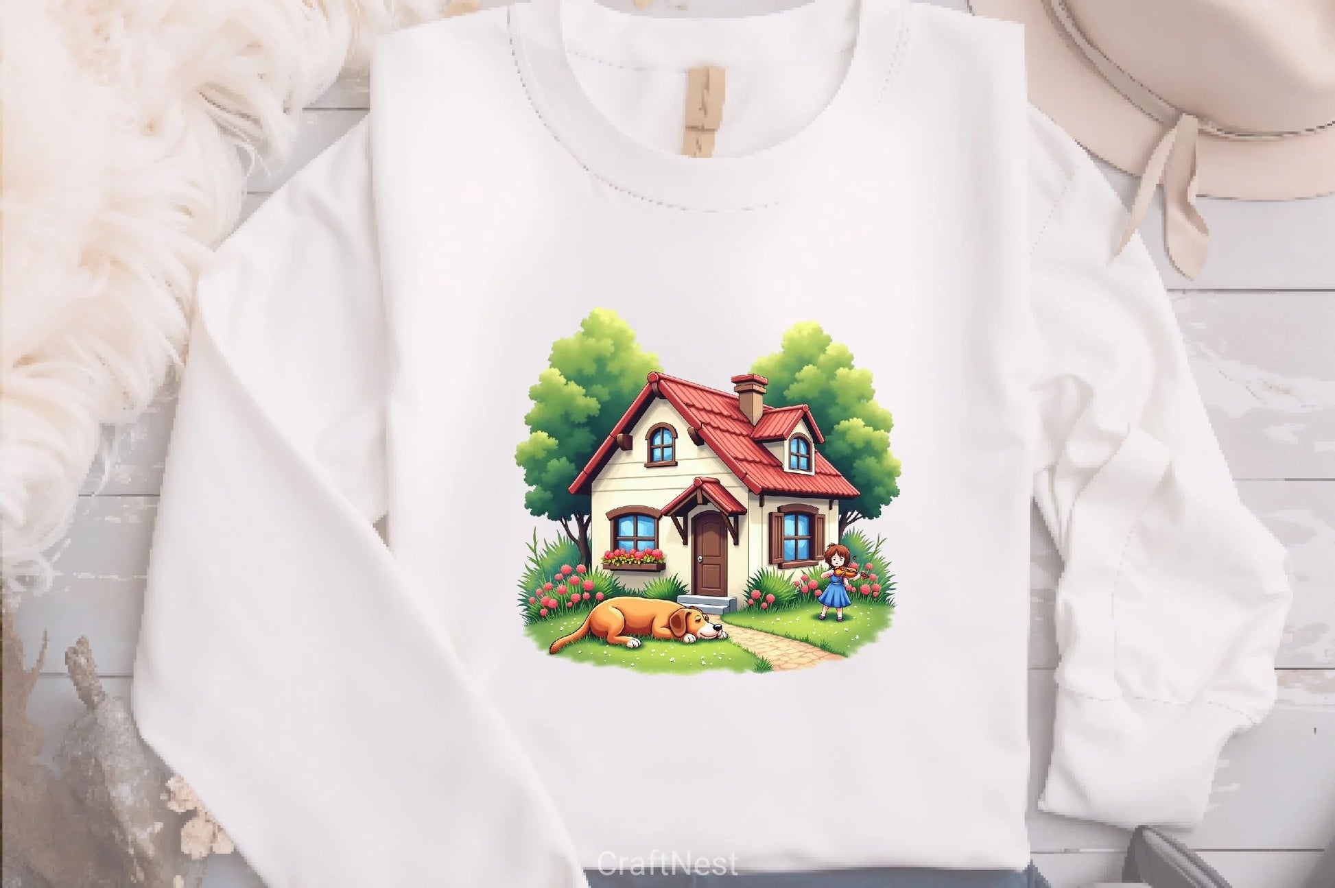 Summer Home Clipart Bundle - CraftNest - Digital Crafting and Art