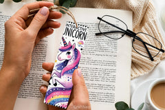 Unicorn Bookmark Junk Journal 2 - CraftNest - Digital Crafting and Art
