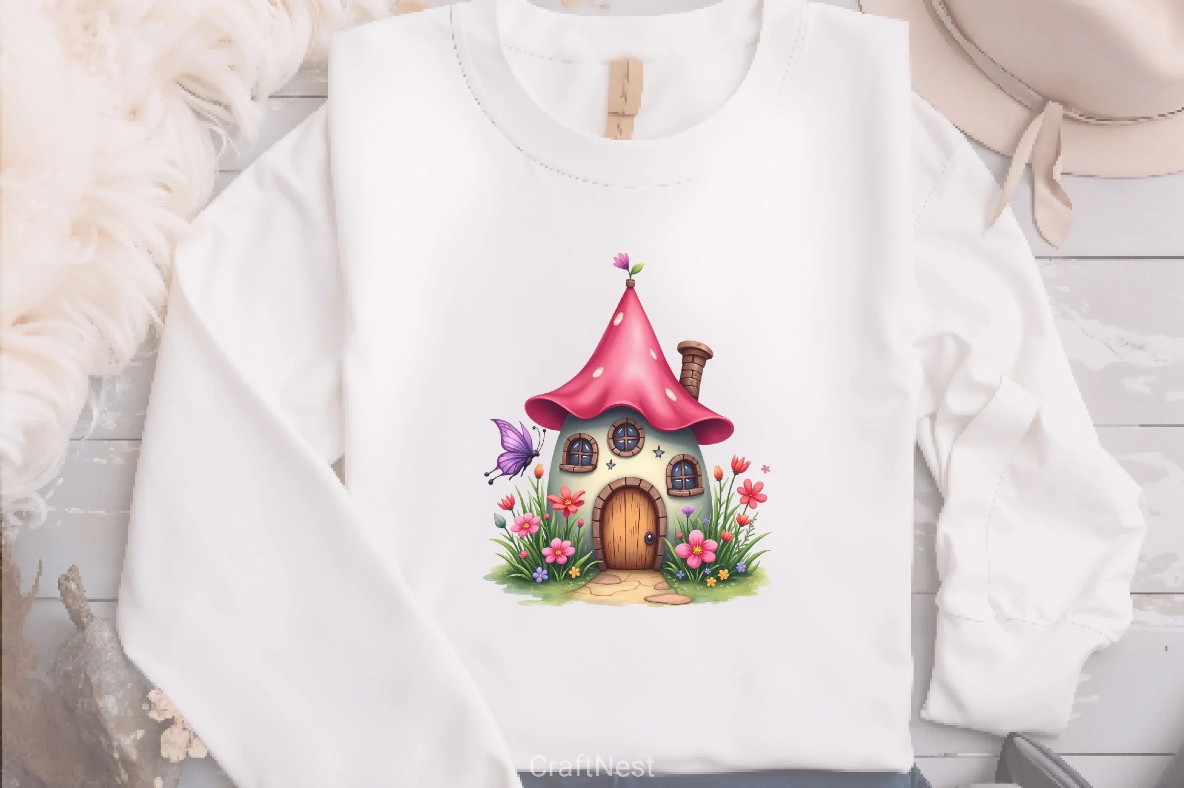 Fairy House Clipart Bundle 4 - CraftNest - Digital Crafting and Art