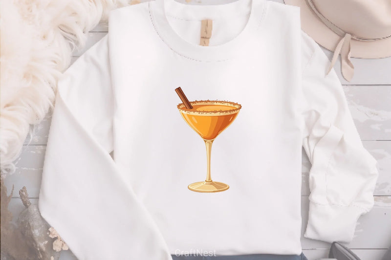 Fall Drinks Clipart Bundle - CraftNest - Digital Crafting and Art