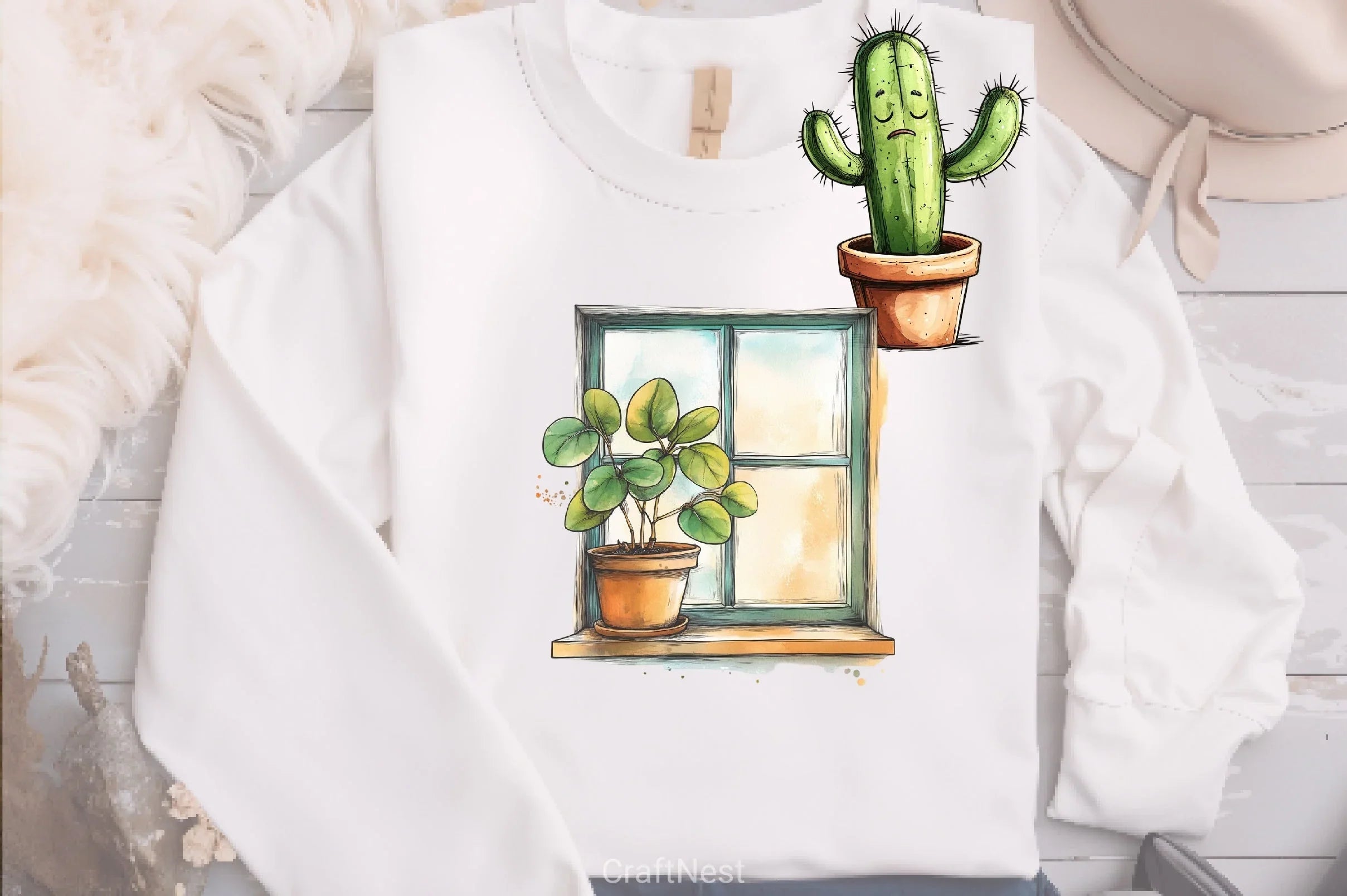 Dying Plant Planter Clipart Bundle - CraftNest - Digital Crafting and Art