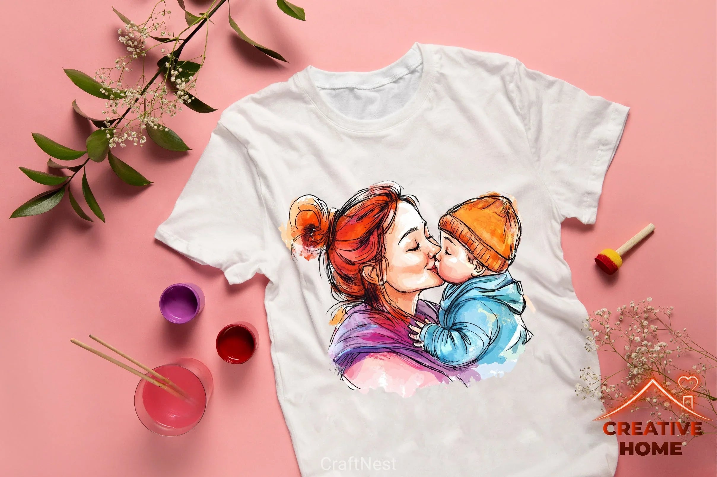 Mom Cute Mother Clipart Bundle - CraftNest - Digital Crafting and Art