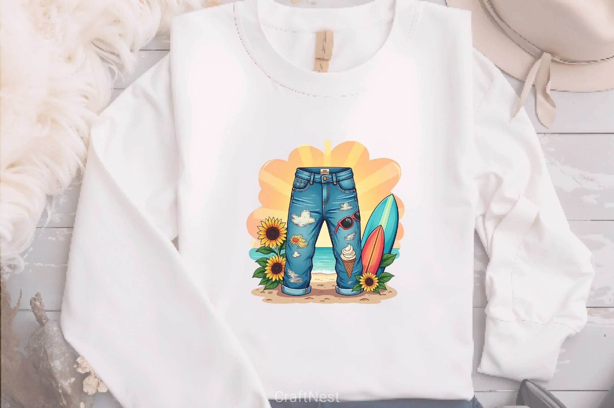 Sumer Denim Jeans Clipart Bundle - CraftNest - Digital Crafting and Art