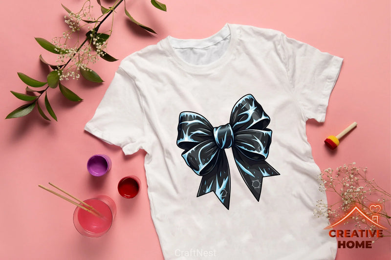 Ice Hockey Bow Clipart Bundle - CraftNest - Digital Crafting and Art