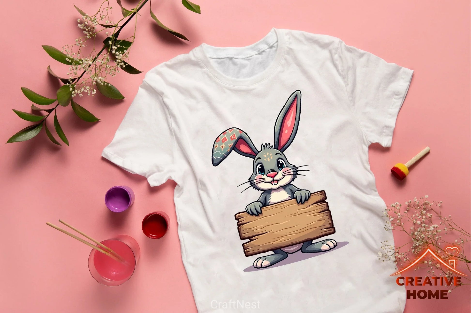 Boho Easter Clipart Bundle 3 - CraftNest - Digital Crafting and Art