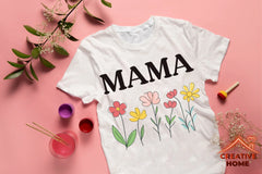 Floral Mama Clipart Bundle - CraftNest - Digital Crafting and Art