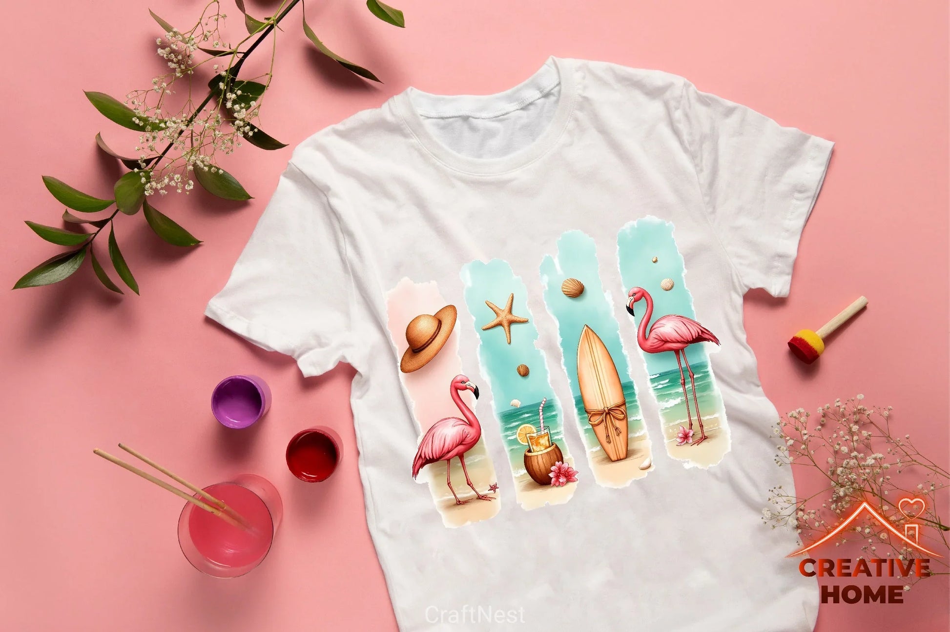 Summer Beach Clipart Bundle 1 - CraftNest - Digital Crafting and Art