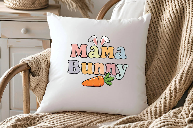 Mama Bunny Clipart Bundle - CraftNest - Digital Crafting and Art