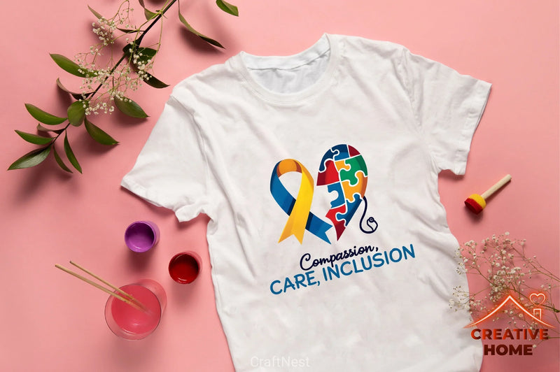 Down Syndrome & Autism Nurse Support Clipart Bundle 1 - CraftNest - Digital Crafting and Art