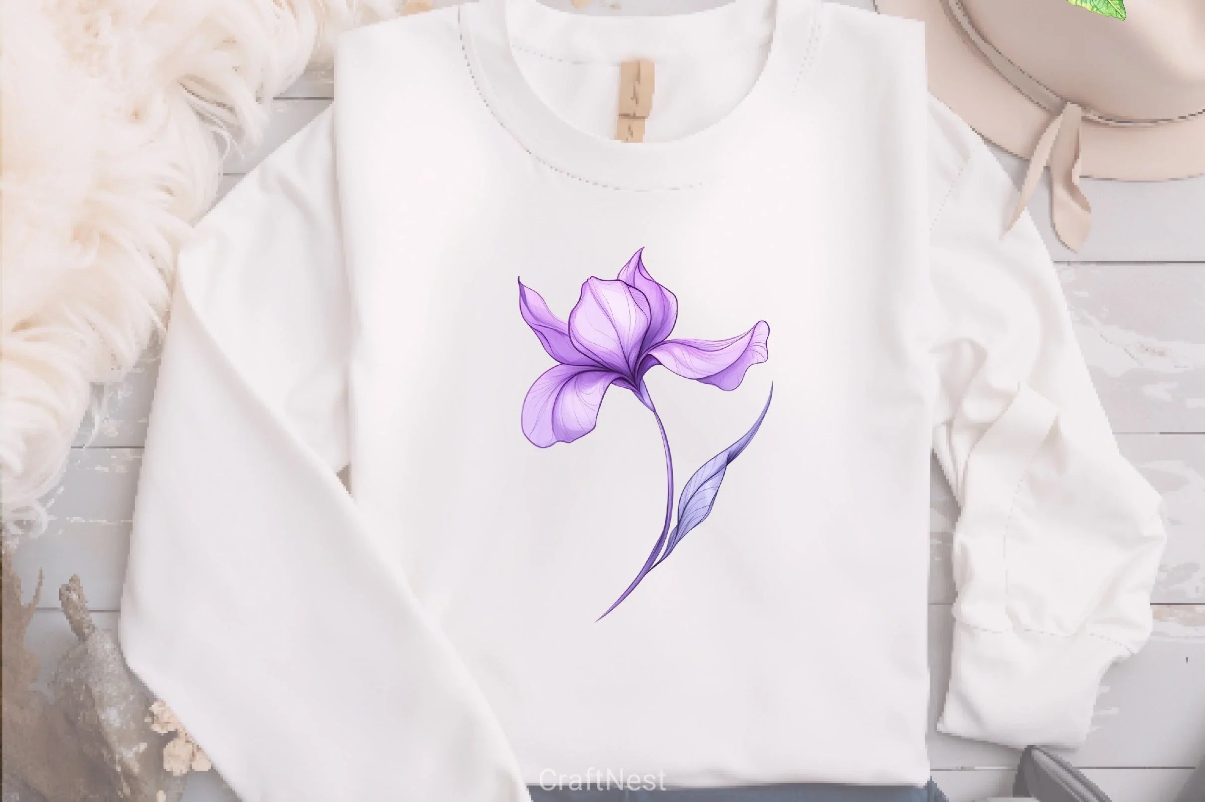 Wildflowers Floral Clipart Bundle - CraftNest - Digital Crafting and Art