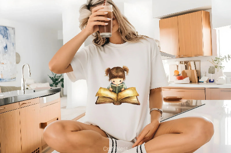 Quirky Girl Clipart Bundle - CraftNest - Digital Crafting and Art