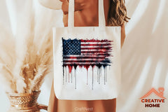 Gothic 4th July Flag Clipart Bundle - CraftNest - Digital Crafting and Art