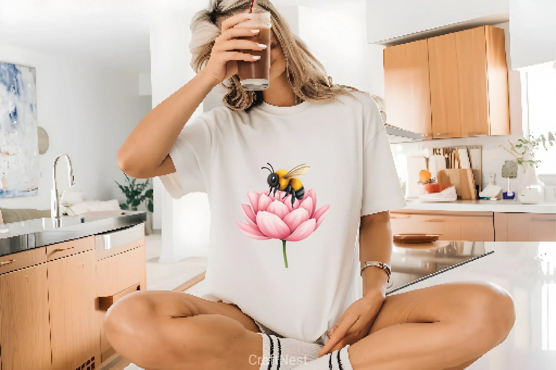 Spring Bee Clipart Bundle - CraftNest - Digital Crafting and Art