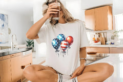 American 4th of July Party Balloons Clipart Bundle - CraftNest - Digital Crafting and Art