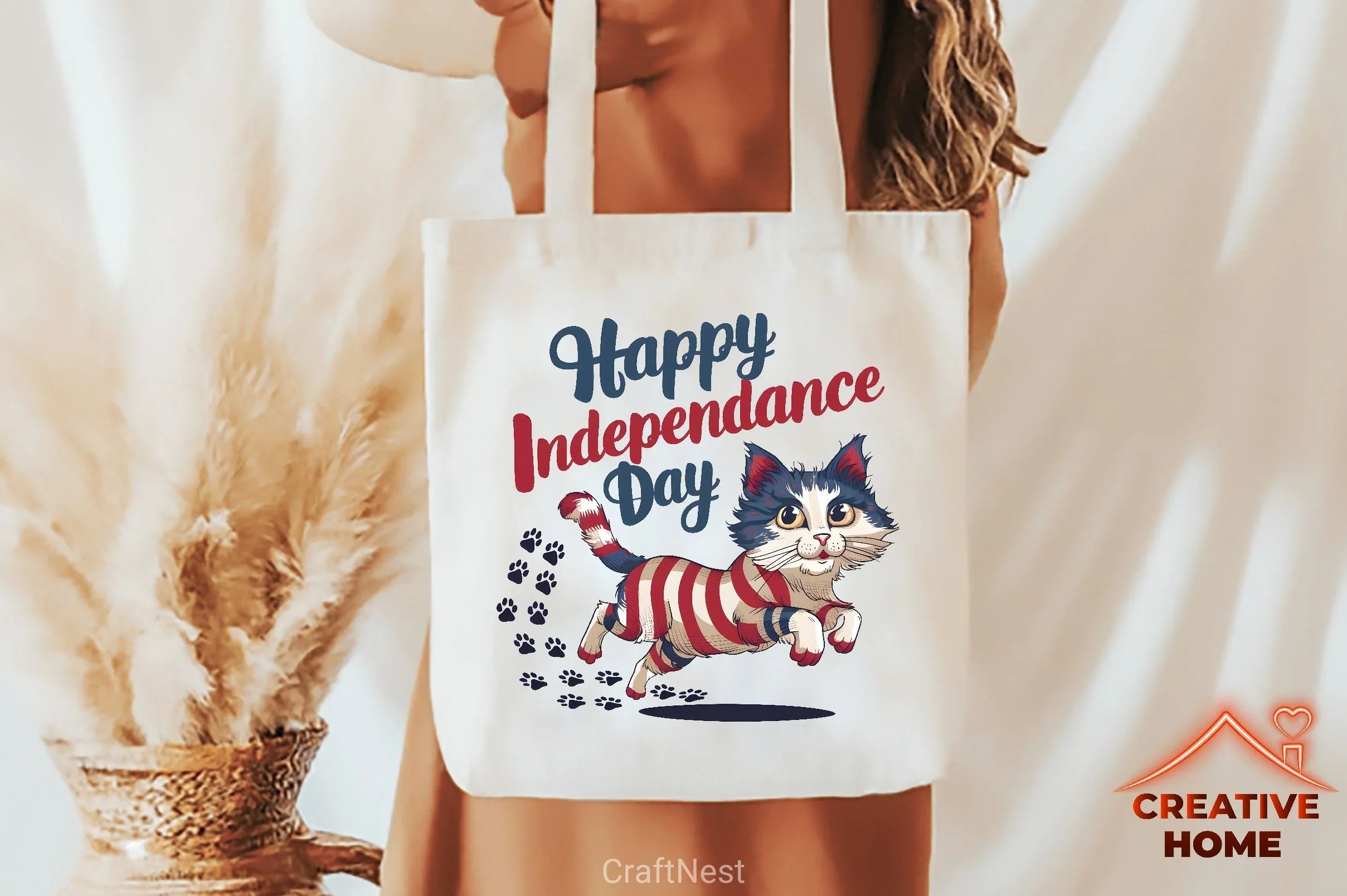 Independence Day Patriotic Cat Clipart Bundle - CraftNest - Digital Crafting and Art