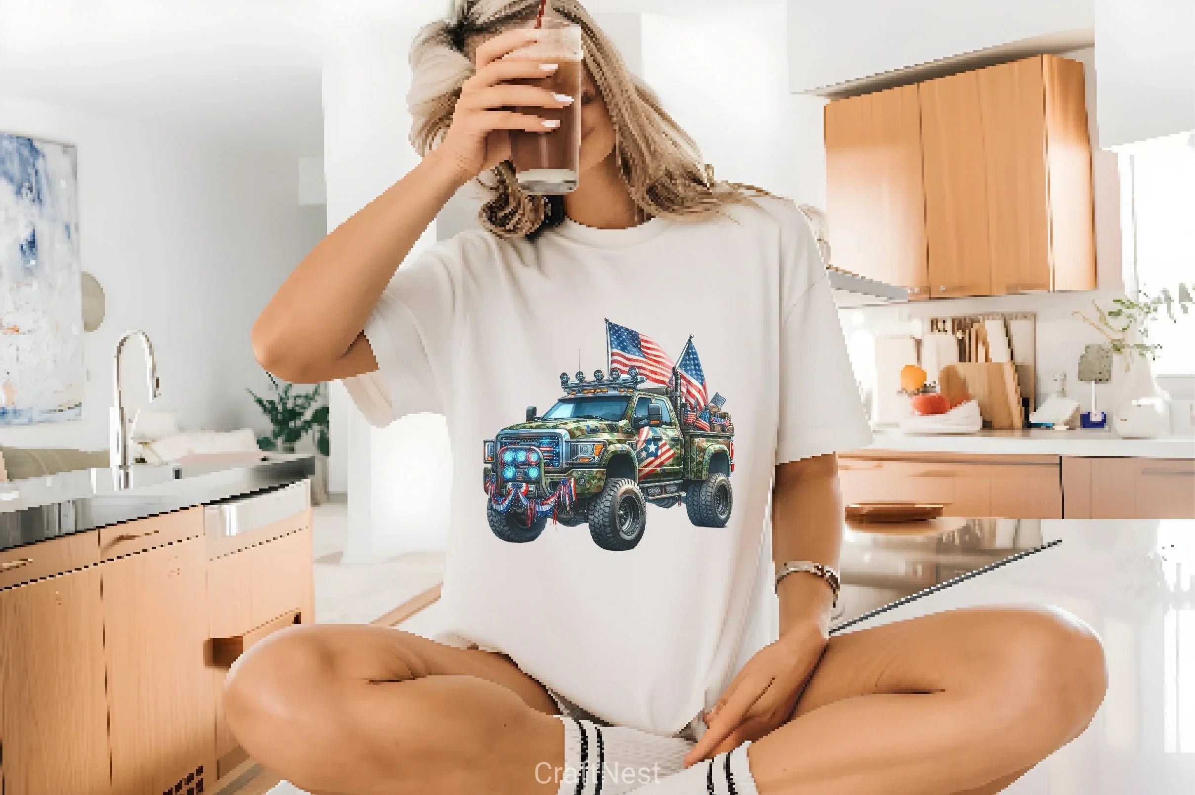 4th of July USA Clipart Bundle 3 - CraftNest - Digital Crafting and Art