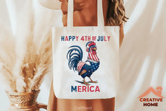 Patriotic Rooster Clipart Bundle - CraftNest - Digital Crafting and Art