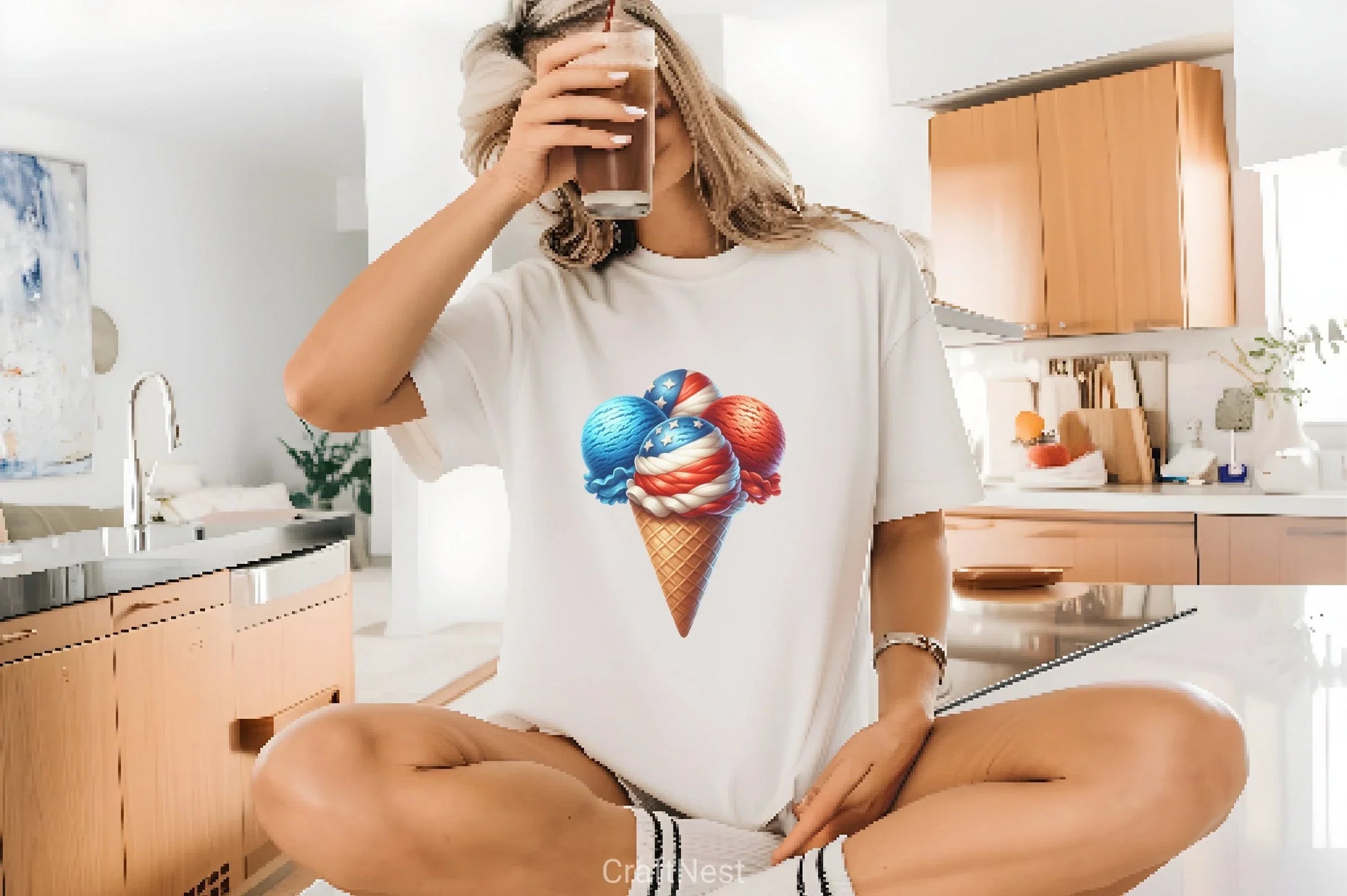 4th of July Candy Ice Cream Clipart Bundle - CraftNest - Digital Crafting and Art