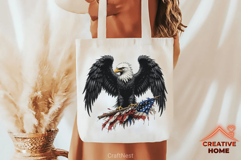 Gothic Eagle Flag Clipart Bundle - CraftNest - Digital Crafting and Art