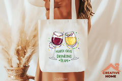 Mardi Gras Drinking Team Clipart Bundle - CraftNest - Digital Crafting and Art