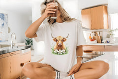 Easter Spring Haaland Cow Clipart Bundle - CraftNest - Digital Crafting and Art