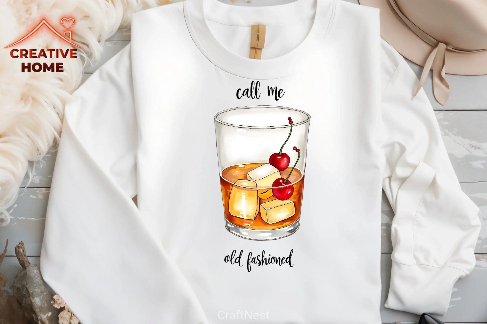 Whiskey & Cherries Clipart Bundle - CraftNest - Digital Crafting and Art