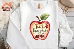 Teach Love Inspire Clipart Bundle 2 - CraftNest - Digital Crafting and Art