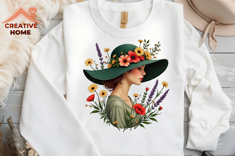 Spring Hats Clipart Bundle 3 - CraftNest - Digital Crafting and Art