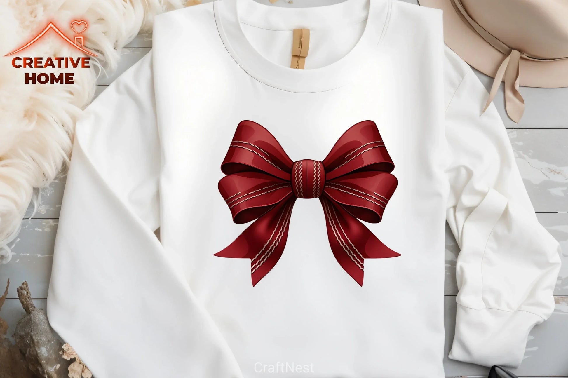 Cricket Ball Bow Clipart Bundle - CraftNest - Digital Crafting and Art