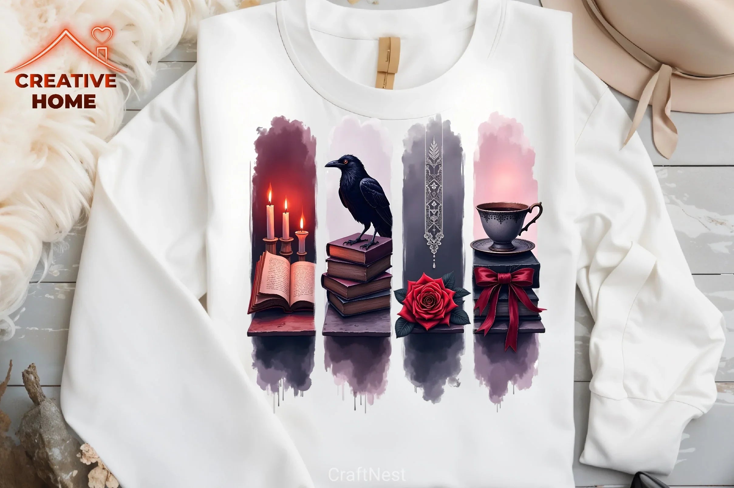 Mysterious Collage Clipart Bundle - CraftNest - Digital Crafting and Art