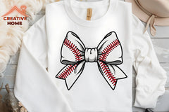 Baseball Stitch Bow Clipart Bundle - CraftNest - Digital Crafting and Art