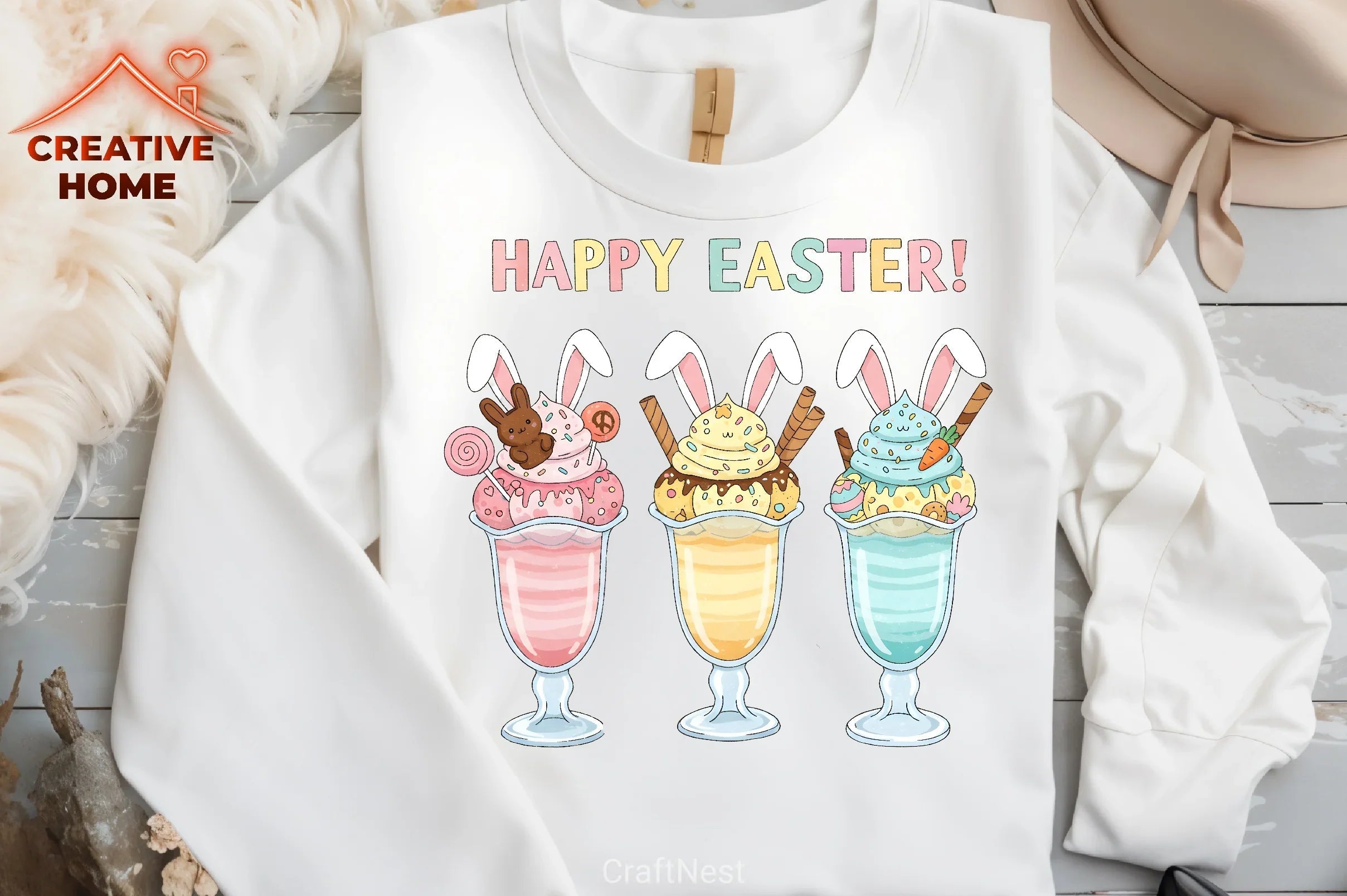 Groovy Easter Coffee Clipart Bundle 2 - CraftNest - Digital Crafting and Art
