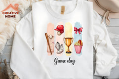 Baseball College Brushstrokes Clipart Bundle - CraftNest - Digital Crafting and Art