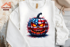 Gothic 4th July Pumpkin Clipart Bundle - CraftNest - Digital Crafting and Art