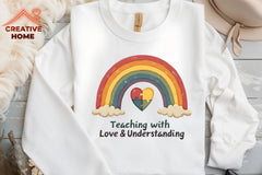 Down Syndrome & Autism Rainbow Clipart Bundle 1 - CraftNest - Digital Crafting and Art