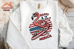 Patriotic Flamingo Surfboard Clipart Bundle - CraftNest - Digital Crafting and Art
